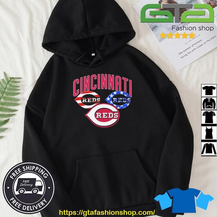 Cincinnati Reds 4th of July 2023 Reds Shirt, hoodie, sweater, long sleeve  and tank top