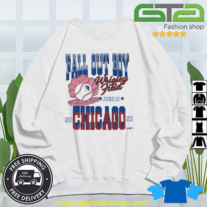 Fall Out Boy Wrigley Field Chicago Cubs 2023 shirt, hoodie, sweatshirt and  tank top