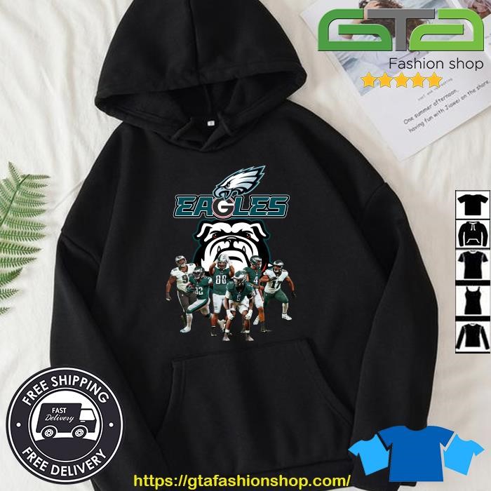 Eagles Dawgs Philadelphia Eagles And Georgia Bulldogs Players shirt,  hoodie, sweater, long sleeve and tank top