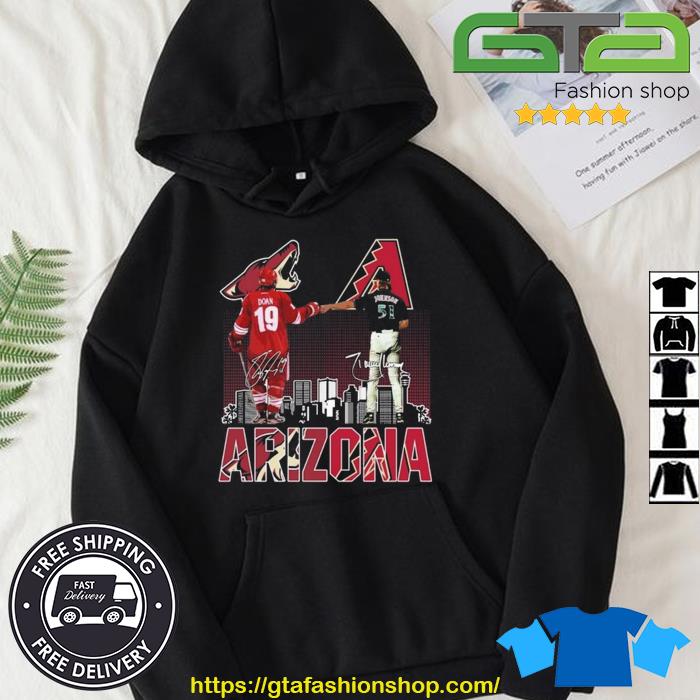 Arizona sport teams Shane Doan Arizona Coyotes and Randy Johnson Arizona  Diamondbacks shirt - Dalatshirt