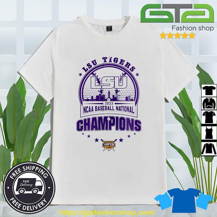 Best LSU Tigers 2023 NCAA Baseball National World Series Champions Shirt