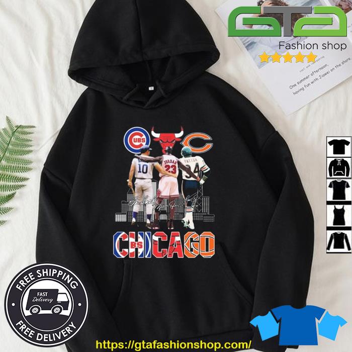 Design chicago Bulls Chicago Bears Chicago Cubs Chicago Team Sport Shirt,  hoodie, sweater, long sleeve and tank top
