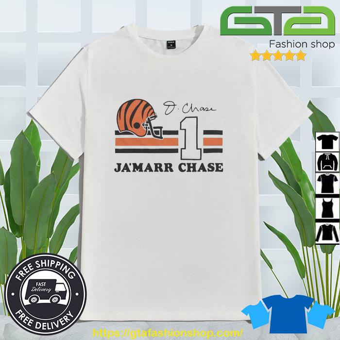 Cincinnati Bengals Ja'marr Chase #1 Signature Shirt