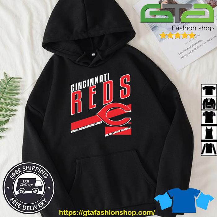 Cincinnati Reds Great American ball park Major league baseball logo shirt,  hoodie, sweater, long sleeve and tank top