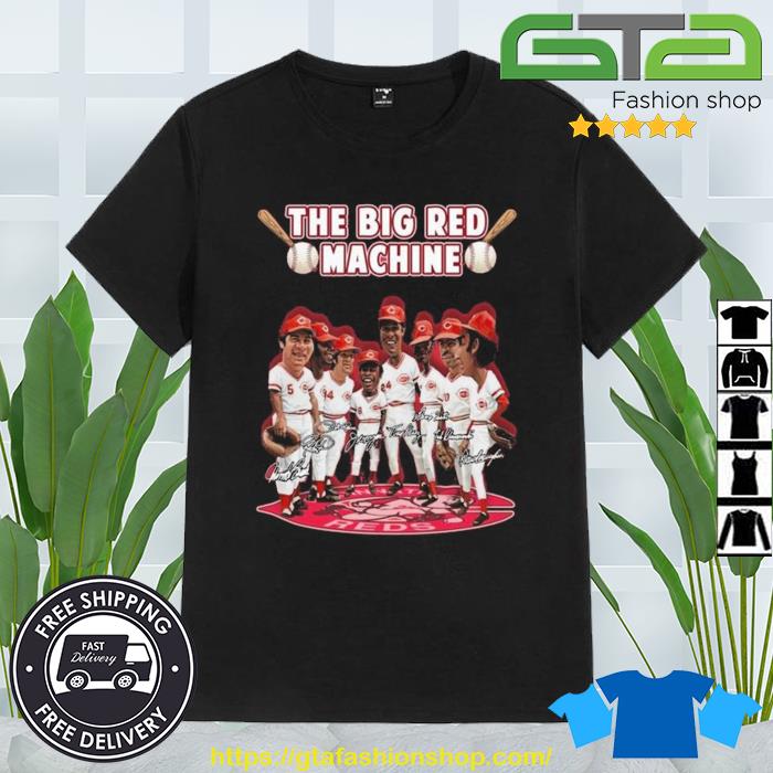 Cincinnati Reds The Big Red Machine Legend Team T Shirt - Growkoc