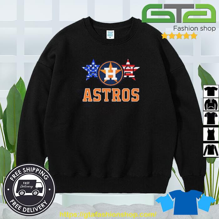 Design houston Astros 4th of July 2023 Unisex Tshirt, hoodie, sweater, long  sleeve and tank top