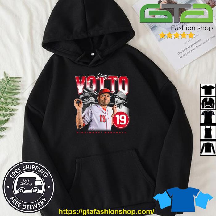 Joey Votto 19 Cincinnati Reds baseball 2023 T-shirt, hoodie, sweater, long  sleeve and tank top