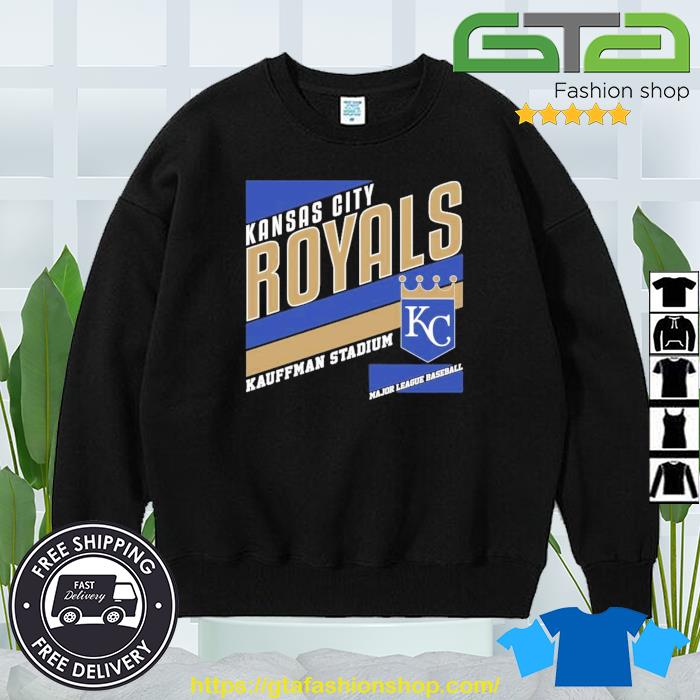 Kansas City Royals Kauffman stadium Major league baseball logo shirt,  hoodie, sweater, long sleeve and tank top