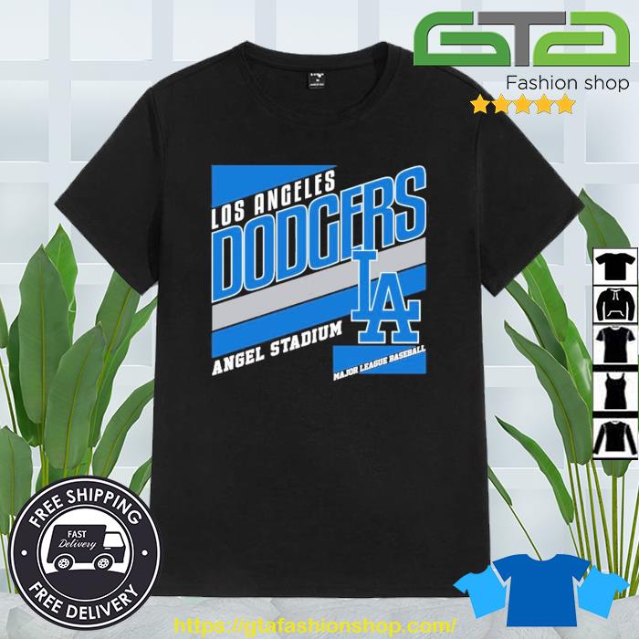 Los Angeles Dodgers Angel Stadium Major League Baseball Logo Shirt