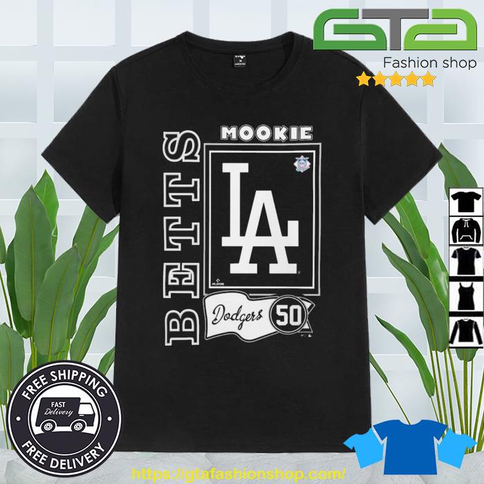 Los Angeles Dodgers Mookie Betts 47 Royal Super Rival Player T