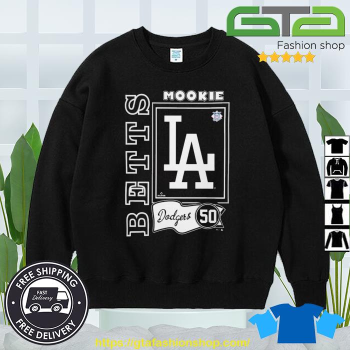 Los Angeles Dodgers Mookie Betts 47 Royal Super Rival Player T