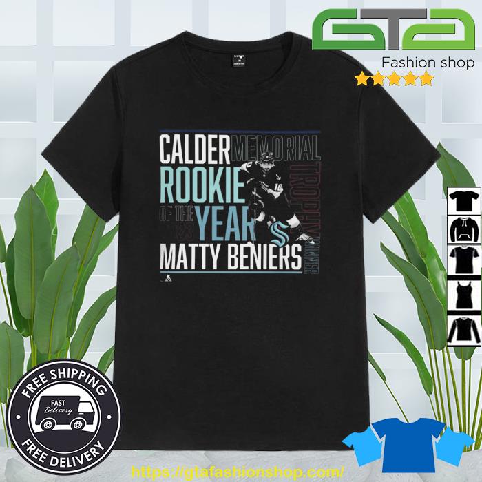 Beniers Calder Rookie Of The Year Shirt, hoodie, longsleeve