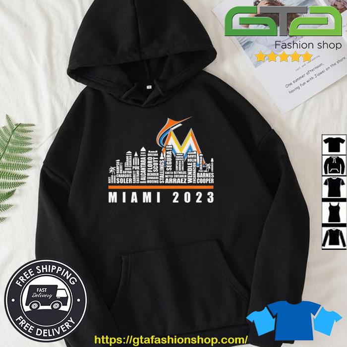 Miami Marlins City Connect Alt Hoodie - octavias in 2023