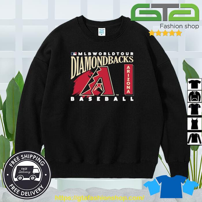 MLB World Tour Arizona Diamondbacks baseball logo 2023 shirt, hoodie,  sweater, long sleeve and tank top