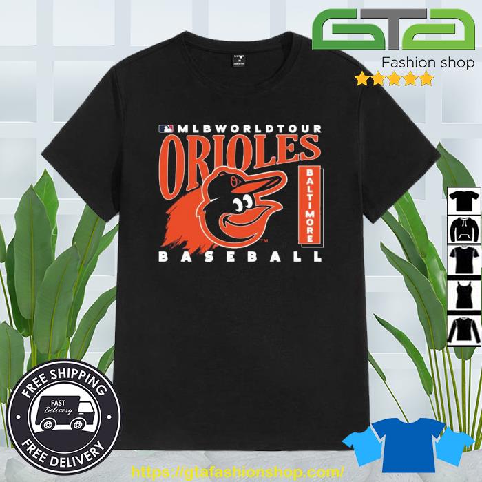 RARE MLB Baltimore Orioles Star Wars XXl Tee 2X Shirt Black Majestic
