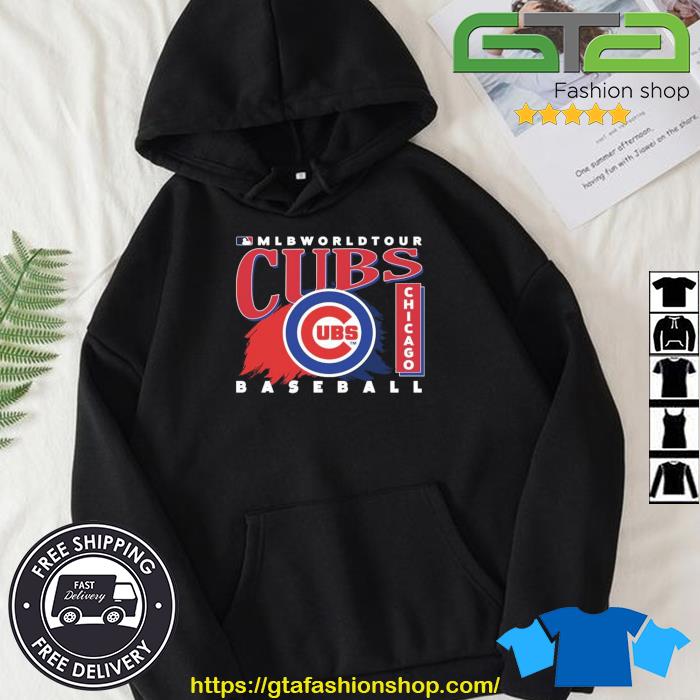 MLB World Tour Chicago Cubs baseball logo 2023 shirt, hoodie, sweater, long  sleeve and tank top