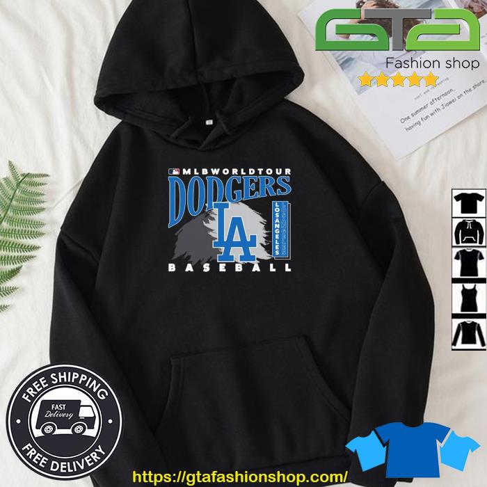 MLB World Tour Los Angeles Dodgers baseball logo 2023 shirt, hoodie, sweater,  long sleeve and tank top