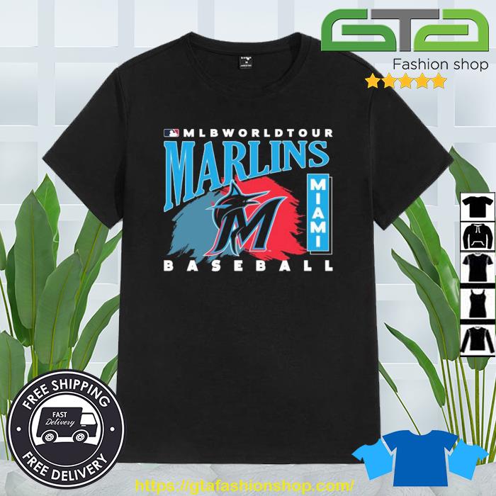 MLB World Tour Miami Marlins Baseball Logo 2023 Shirt - Freedomdesign