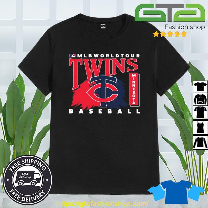 MLB World Tour Minnesota Twins logo T-shirt, hoodie, sweater, long sleeve  and tank top