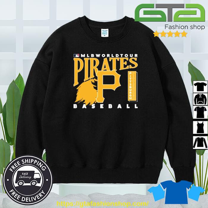 MLB World Tour Pittsburgh Pirates baseball logo 2023 shirt, hoodie,  sweater, long sleeve and tank top