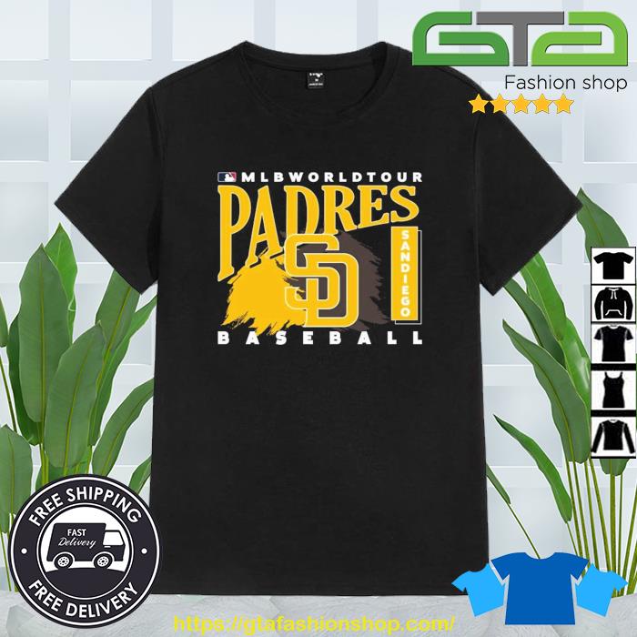 MLB World Tour San Diego Padres logo T-shirt, hoodie, sweater