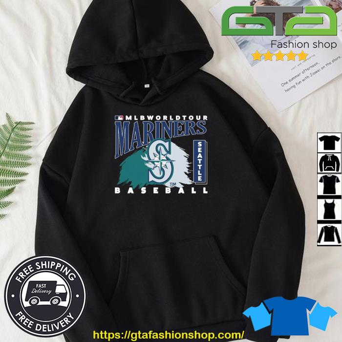 MLB World Tour Seattle Mariners baseball logo 2023 shirt, hoodie