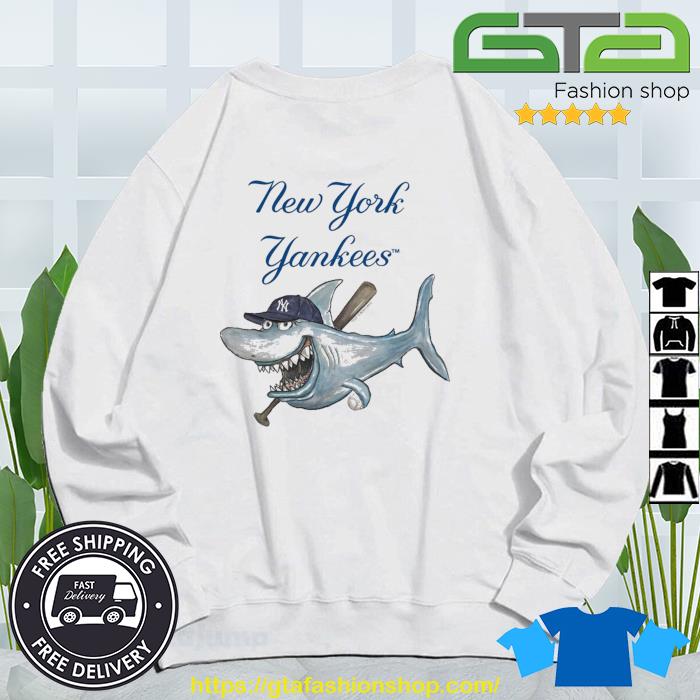 New York Yankees Shark 2023 Shirt, hoodie, sweater, long sleeve and tank top