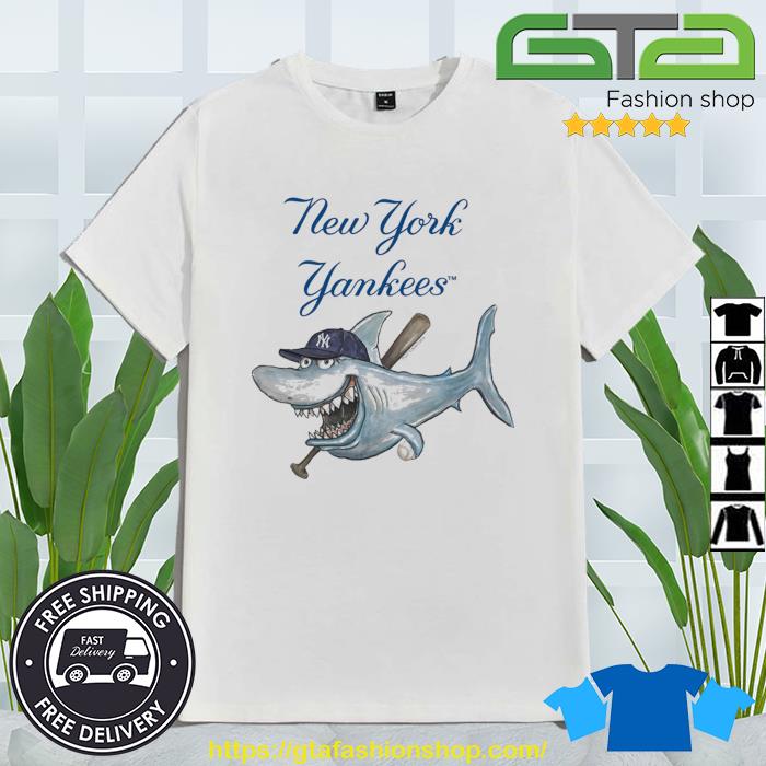 New York Yankees Shark 2023 Shirt, hoodie, sweater, long sleeve and tank top