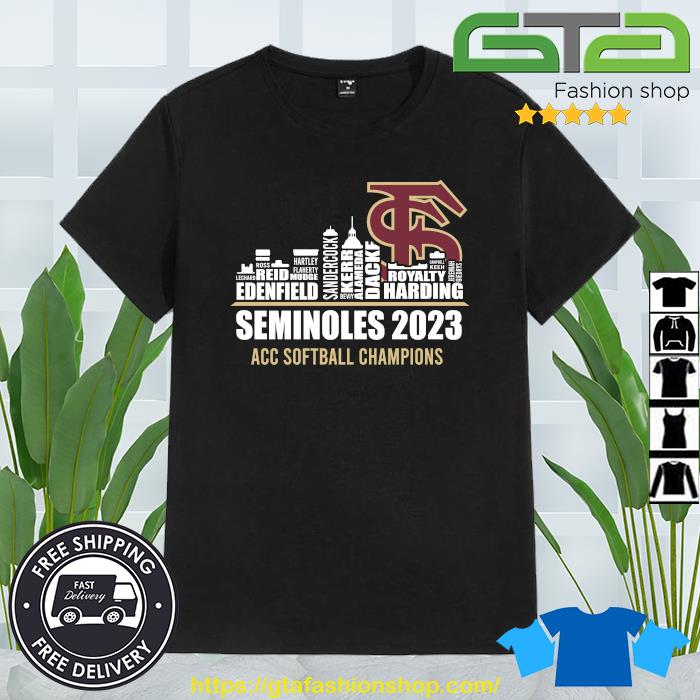 Original Florida State Seminoles 2023 ACC Softball Champions shirt