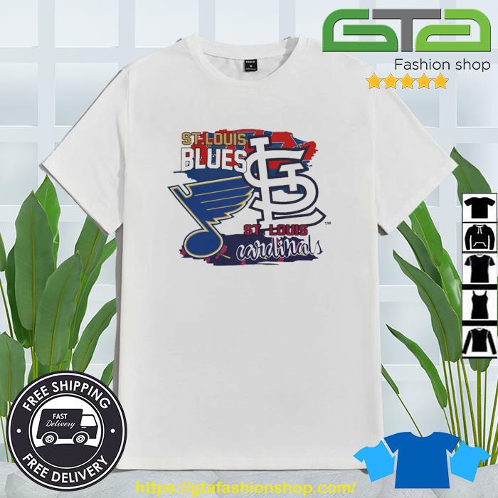 St Louis Blues And St Louis Cardinals Logo 2023 Shirt, hoodie