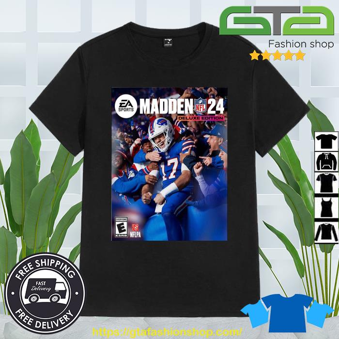 The Madden NFL 24 Covers Josh Allen Buffalo Bills EA Sports Deluxe