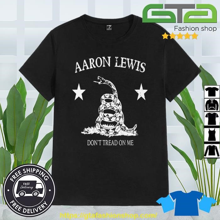 Aaron Lewis Don't Tread On Me Snake 2023 Shirt