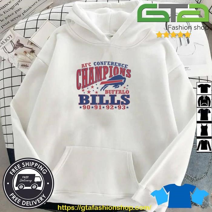 Buffalo Bills AFC Champion 1990-1993 T-Shirt, hoodie, sweater, long sleeve  and tank top