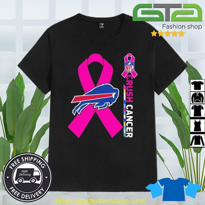 NFL Crush Cancer Buffalo Bills Shirt, hoodie, sweater, long sleeve