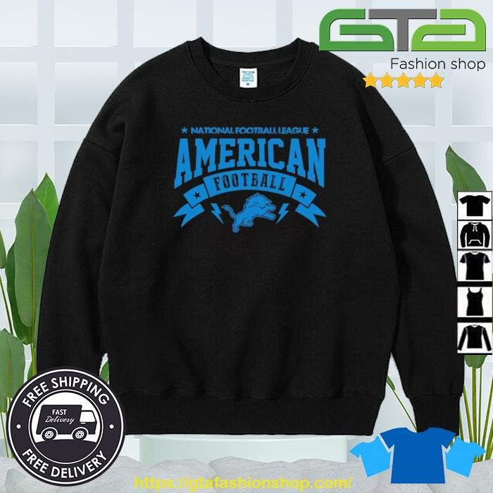 Detroit Lions NFL national football league American logo shirt, hoodie,  sweater, long sleeve and tank top