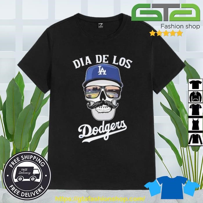 Skull women dia de los Dodgers shirt, hoodie, sweater, long sleeve and tank  top