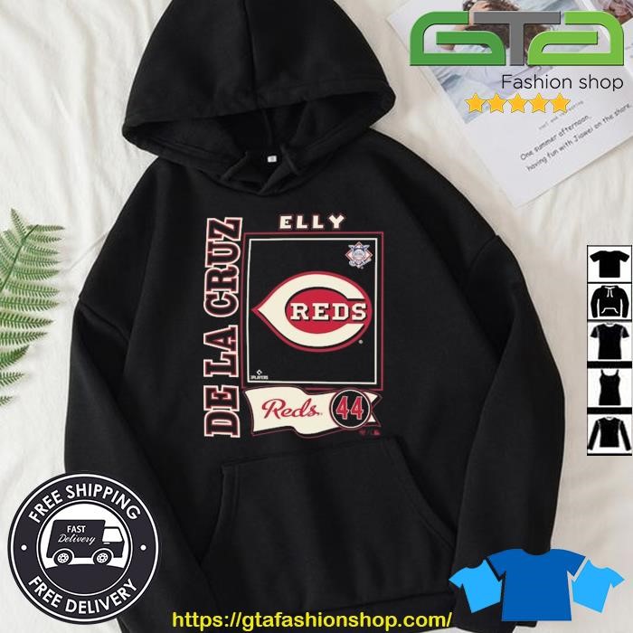 Elly De La Cruz Black Cincinnati Reds Graphic T-Shirt, hoodie