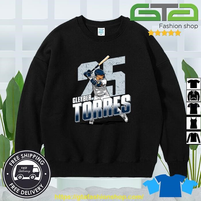 Gleyber Torres 25 New York Yankees MLBPA T-shirt,Sweater, Hoodie