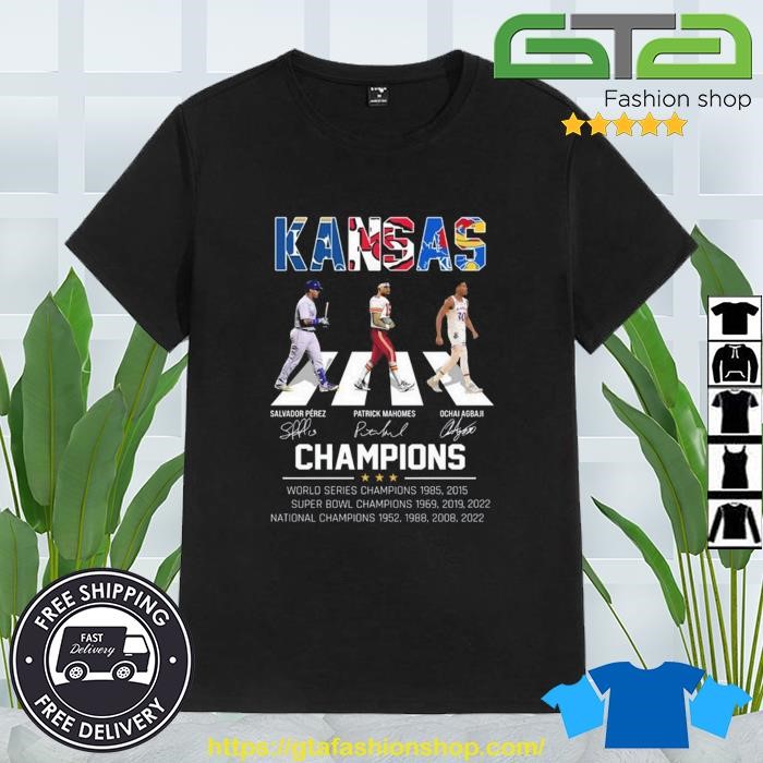 Kansas City Patrick Mahomes Salvador Perez signatures shirt, hoodie,  sweater, longsleeve and V-neck T-shirt