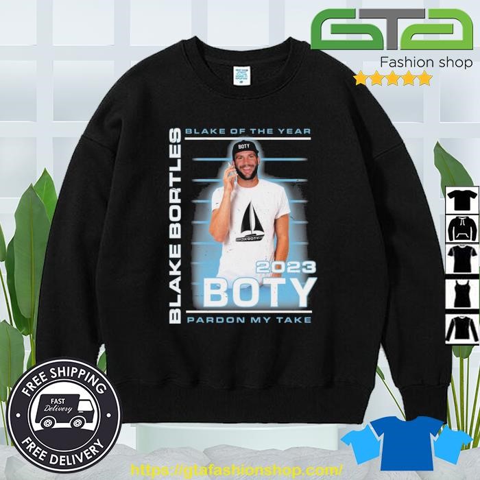 Official Product barstool sports store blake bortles boty 2023 shirt,  hoodie, sweater, long sleeve and tank top