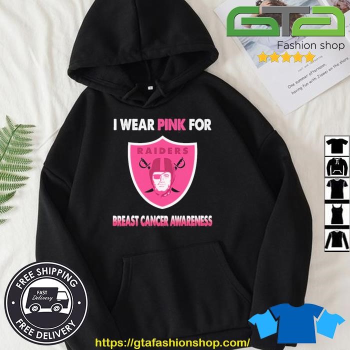 Las Vegas Raiders I Wear Pink For Breast Cancer Awareness 2023 Shirt Hoodie.jpg