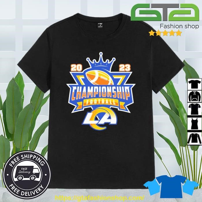 Los Angeles Rams NFL Champions Football 2023 logo shirt, hoodie, sweater,  long sleeve and tank top