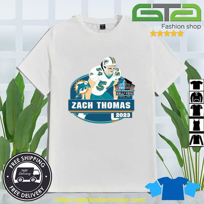 Zach Thomas Miami Dolphins Fanatics Branded Hall of Fame 2023