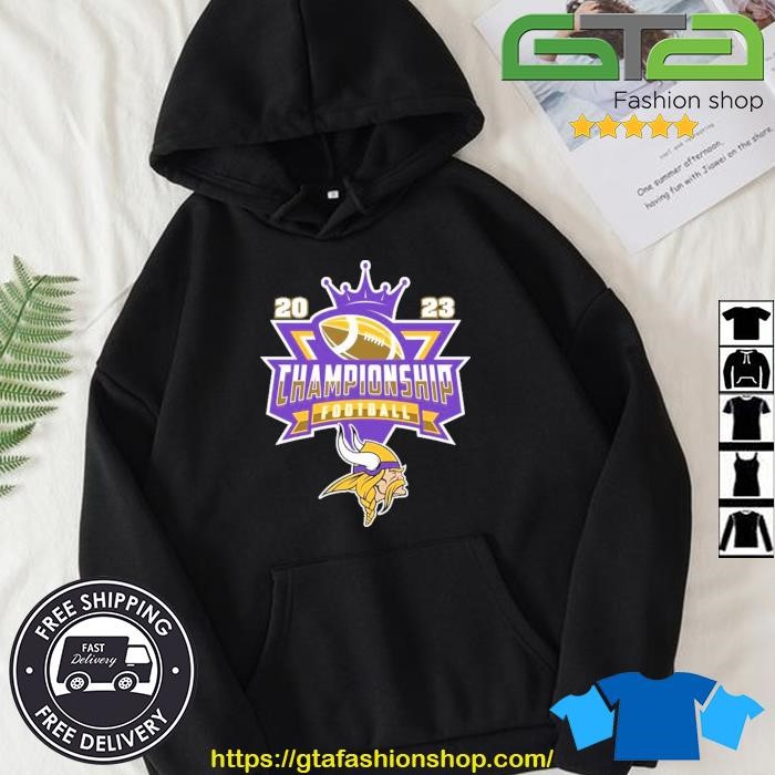 Minnesota Vikings NFL Champions Football 2023 logo shirt, hoodie, sweater,  long sleeve and tank top