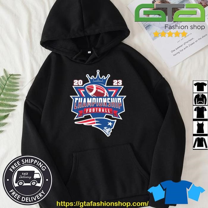 New England Patriots NFL Champions Football 2023 logo shirt, hoodie,  sweater, long sleeve and tank top