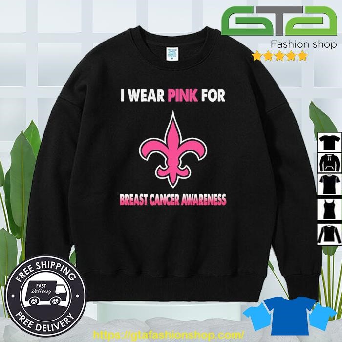 New Orleans Saints Stronger Than Cancer Shirt, hoodie, sweater, long sleeve  and tank top