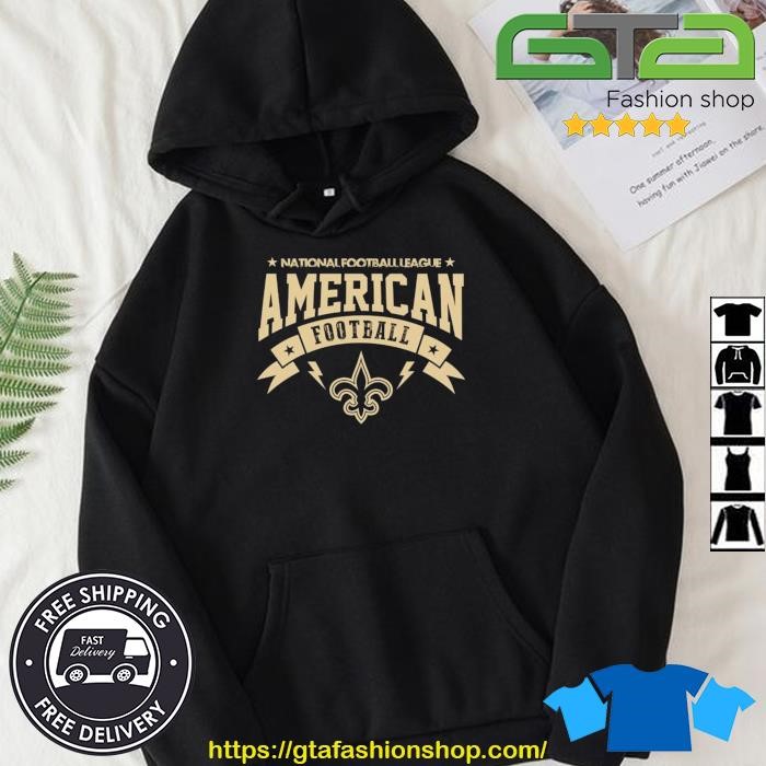 National Football League America New Orleans Saints 2023 logo T-shirt,  hoodie, sweater, long sleeve and tank top