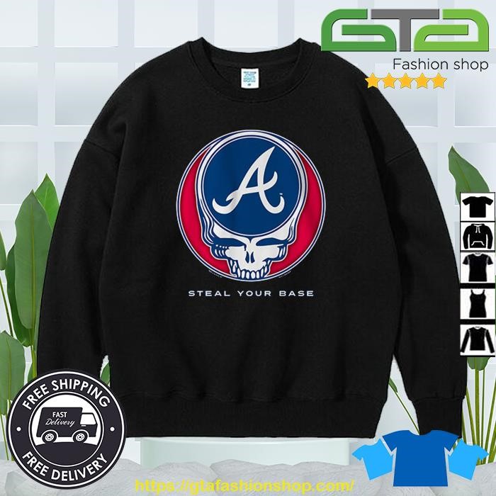 Atlanta Braves Grateful Dead Steal Your Base Shirt t-shirt