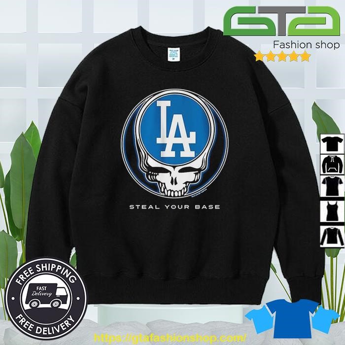 Dodgers Grateful Dead Shirt, hoodie, sweater, long sleeve and tank top