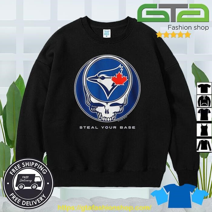 Toronto Blue Jays Grateful Dead Shirt 2023 Toronto Blue Jays